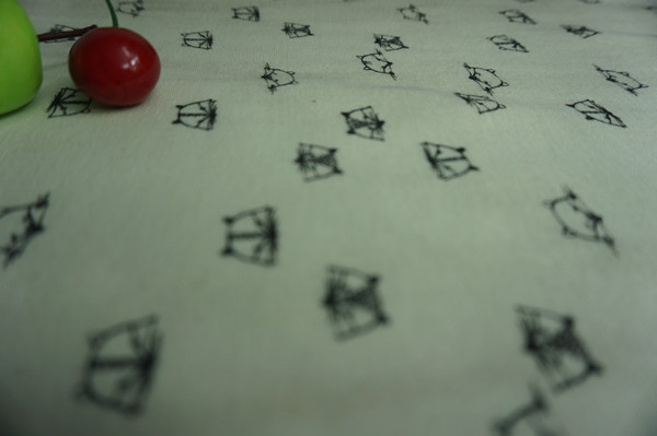 Cotton cashmere is not inverted paper printing