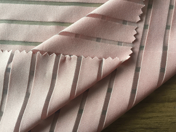 Polyester jacquard fabric